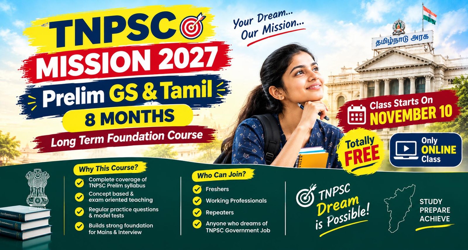 Tamizh Thalaivan TNPSC preparation